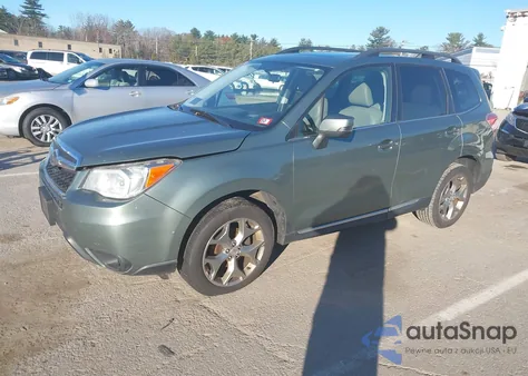 2015 Subaru Forester 2.5I Touring z USA, uszkodzony, nr VIN JF2SJAUC7FH588703
